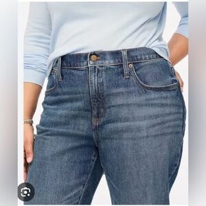 J. Crew Denim Slim Distressed Boyfriend Blue Jeans Size 27